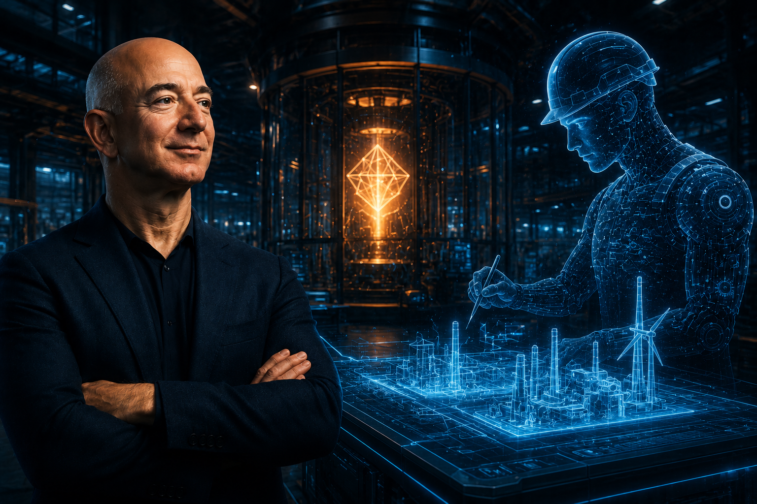 Bezos's New Venture Prometheus Raises $12 Billion to Build an 'Artificial General Engineer'
